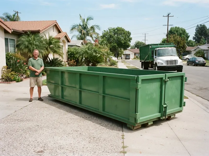15-Yard Dumpster Rental in Los Angeles, CA