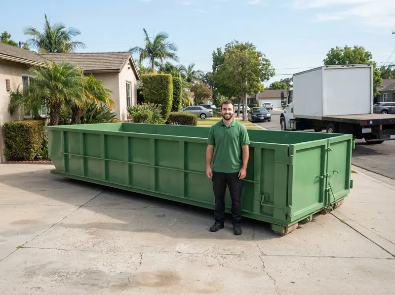 20-Yard Dumpster Rental in Los Angeles, CA