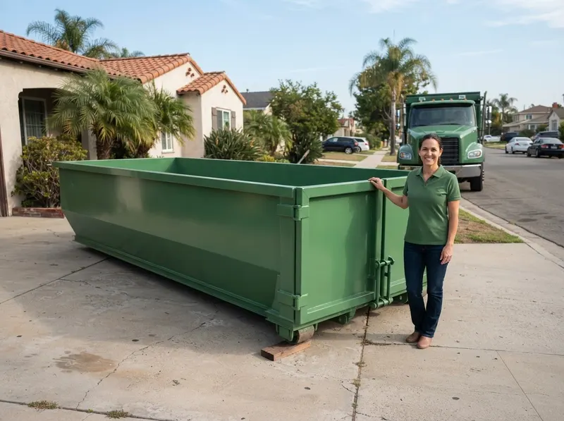 40-Yard Dumpster Rental in Los Angeles, CA