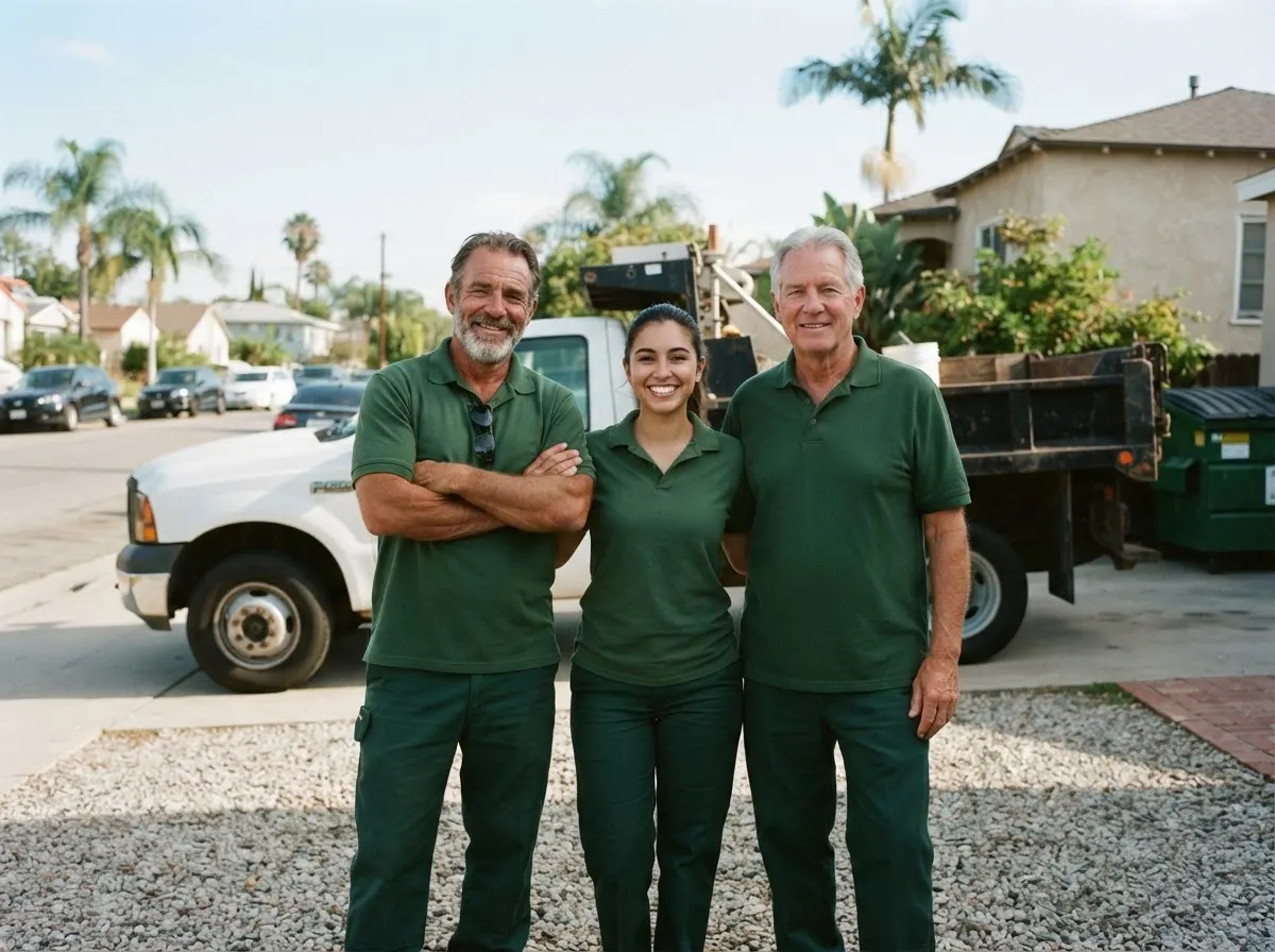 EverClean Waste Solutions dumpster team in Los Angeles, CA